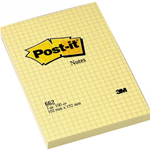 Blocchetti Post-it® Large Note - Quadretti - 102x152 mm - giallo canary