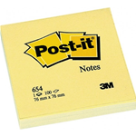 Blocchetti Post-it® Note Giallo Canary - 76x76 mm - giallo
