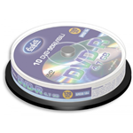 DVD-R - 4,7 GB - spindle da 10 - Silver