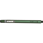 Penna con punta sintetica Tratto Clip  - verde - 0,3 mm - 12 pz.
