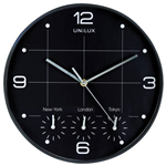 Orologio da parete - One Time - diametro 30,5 cm - nero