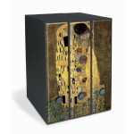 Set 3 raccoglitori Image - Formato Protocollo - Dorso 8 cm - Gustav Klimt - Il bacio