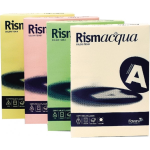 Rismacqua - carta e cartoncini 200 g - A4 -rosa 125 fogli